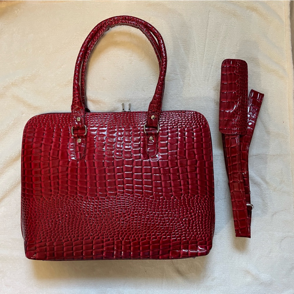 Red Laptop bag